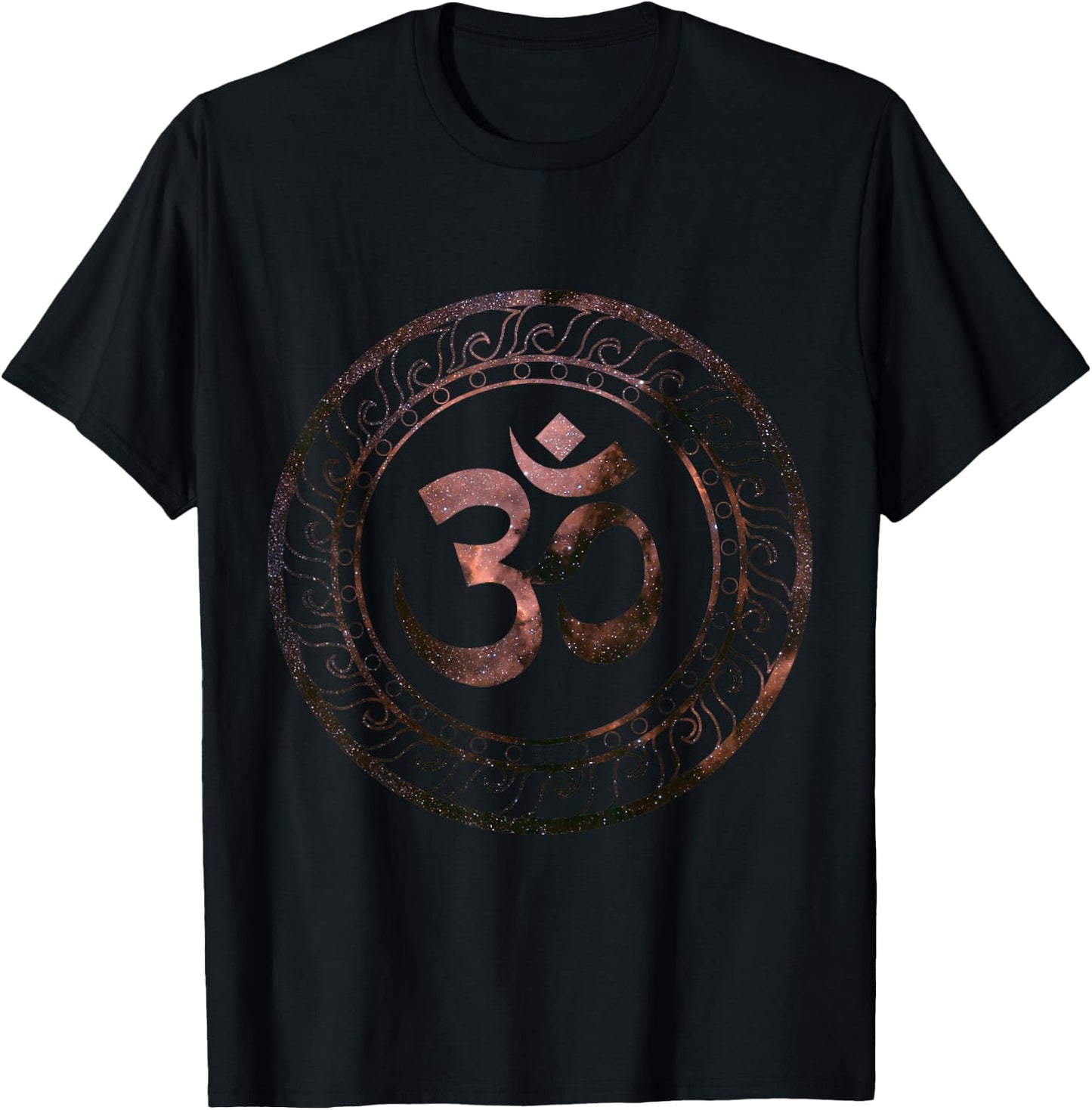 Om Ohm Aum Symbol Spiritual Yoga Gift T-Shirt - T-Shirt | Black