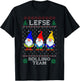 Lefse Rolling Team, Christmas Baking Tomte Gnome Xmas Women T-Shirt - T-Shirt | Black