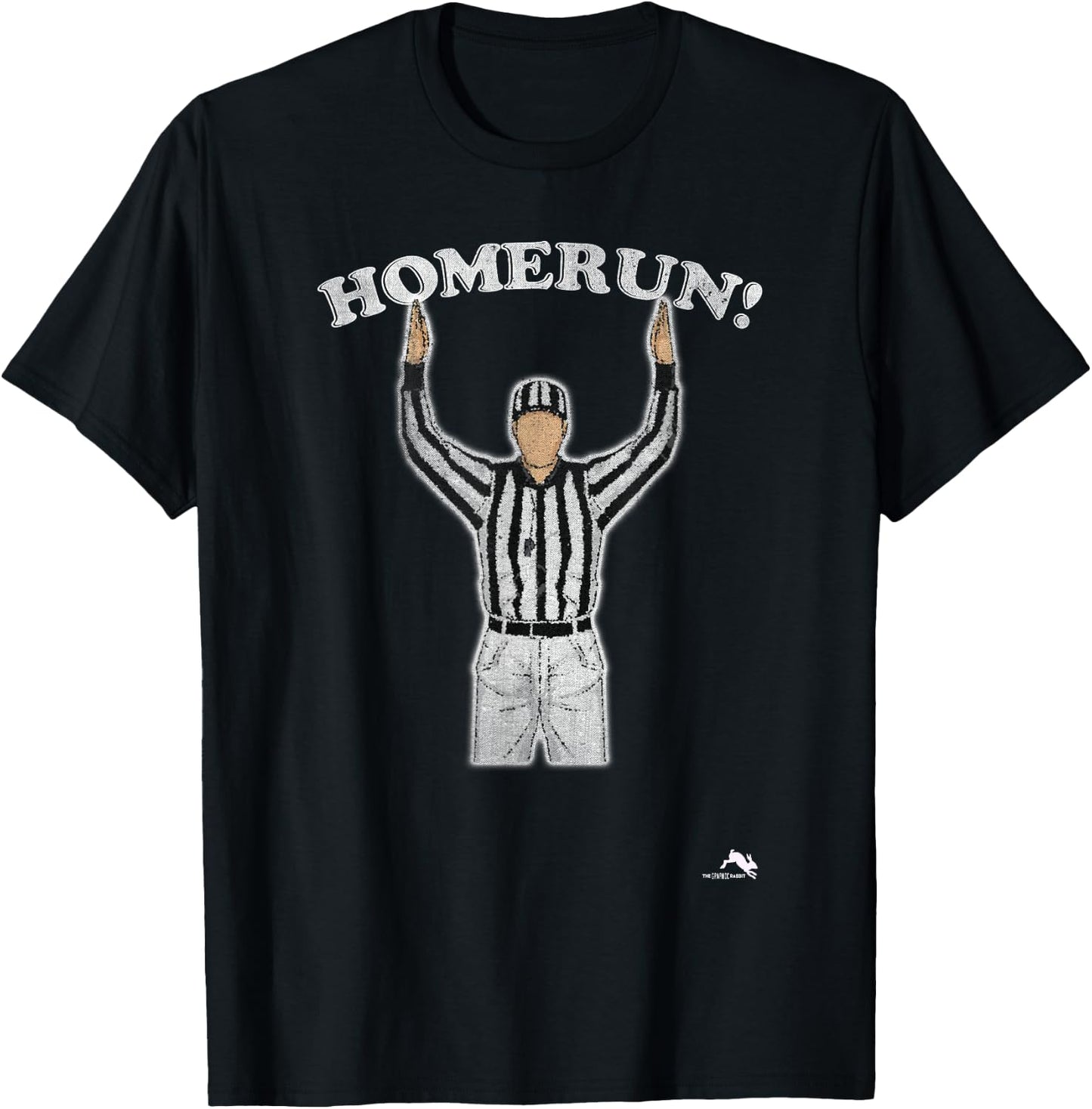 Funny HomeRun Baseball Football Mash Up T-Shirt - T-Shirt | Black