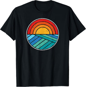 Water & Sun - Explore Nature Shirt T-Shirt - T-Shirt | Black