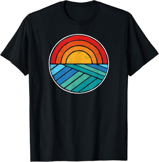 Water & Sun - Explore Nature Shirt T-Shirt - T-Shirt | Black