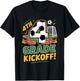 4th Grade Soccer Kickoff Back to School Kids Fourth Day Boys T-Shirt - T-Shirt | Black