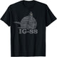 Star Wars IG-88 Bounty Hunter Badge Graphic C1 T-Shirt - T-Shirt | Black