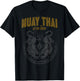 Twin Tiger Sak Yant Muay Thai T-Shirt - T-Shirt | Black