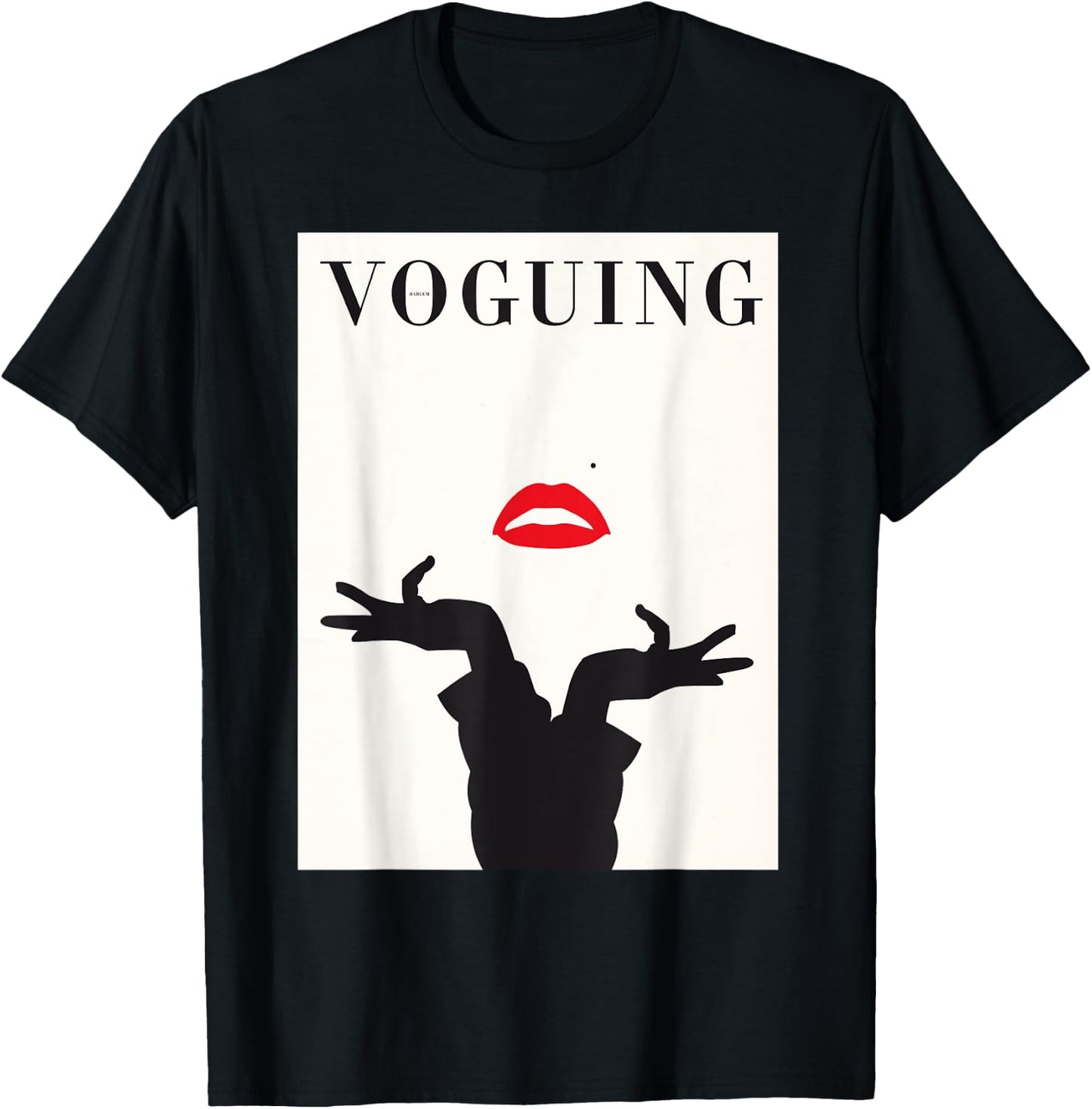 Vogue - Voguing Vogueing Dance Drag Queen Pose Gay T-Shirt - T-Shirt | Black
