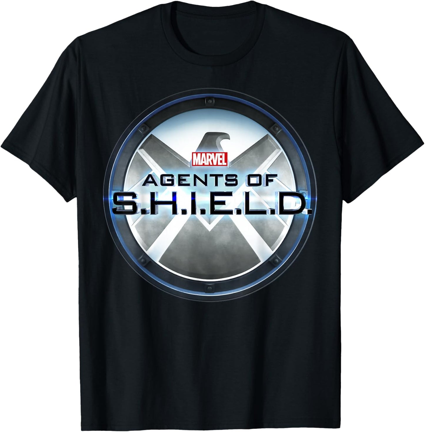 Marvel Agents of S.H.E.I.L.D. Original Show Logo T-Shirt - T-Shirt | Black