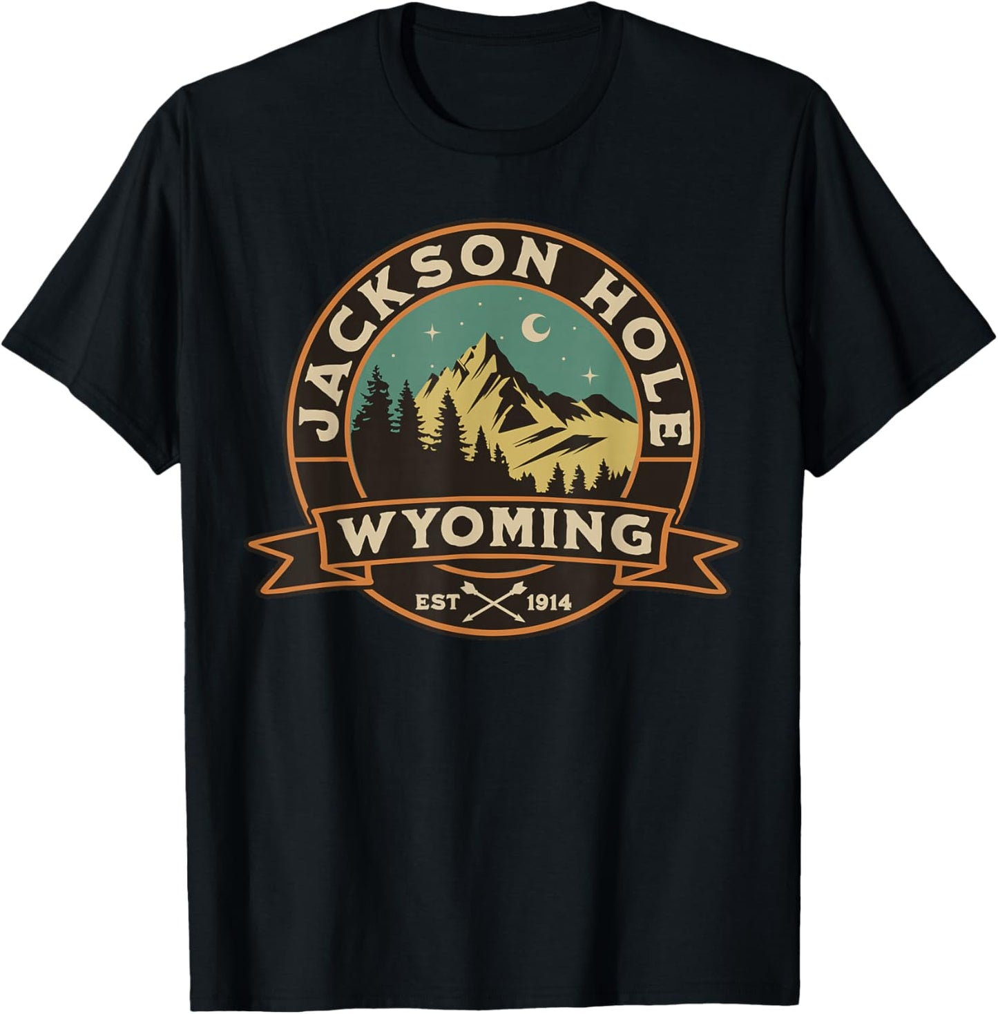 Jackson Hole T-Shirt - T-Shirt | Black
