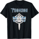 Thomson Scottish Clan Family Name Tartan Lion Sword T-Shirt - T-Shirt | Black