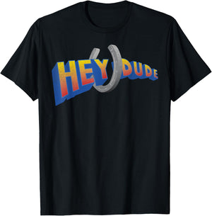 Nickelodeon Hey Dude TV Show Logo T-Shirt - T-Shirt | Black
