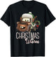 Disney Pixar Cars Tow Mater Christmas Wishes Portrait T-Shirt - T-Shirt | Black