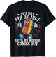 Its Not 4th Of July Until My Weiner Comes Out - Fourth July T-Shirt - T-Shirt | Black