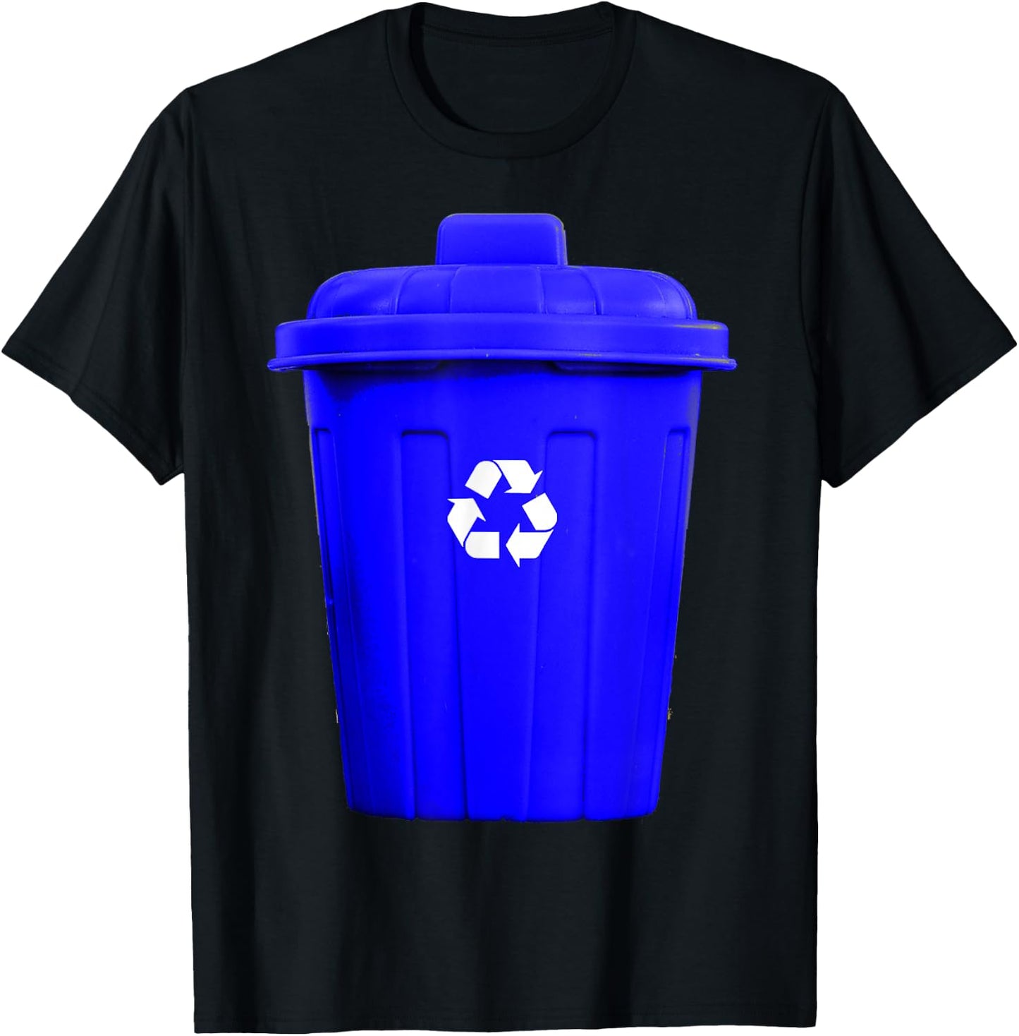 Recycling Can Funny Hilarious Halloween Costume T-Shirt - T-Shirt | Black