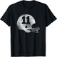 Vintage Football Jersey Number 11 Player Number T-Shirt - T-Shirt | Black