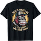 That's What I Do I Fix Stuff And I Know Monkey Product T-Shirt - T-Shirt | Black