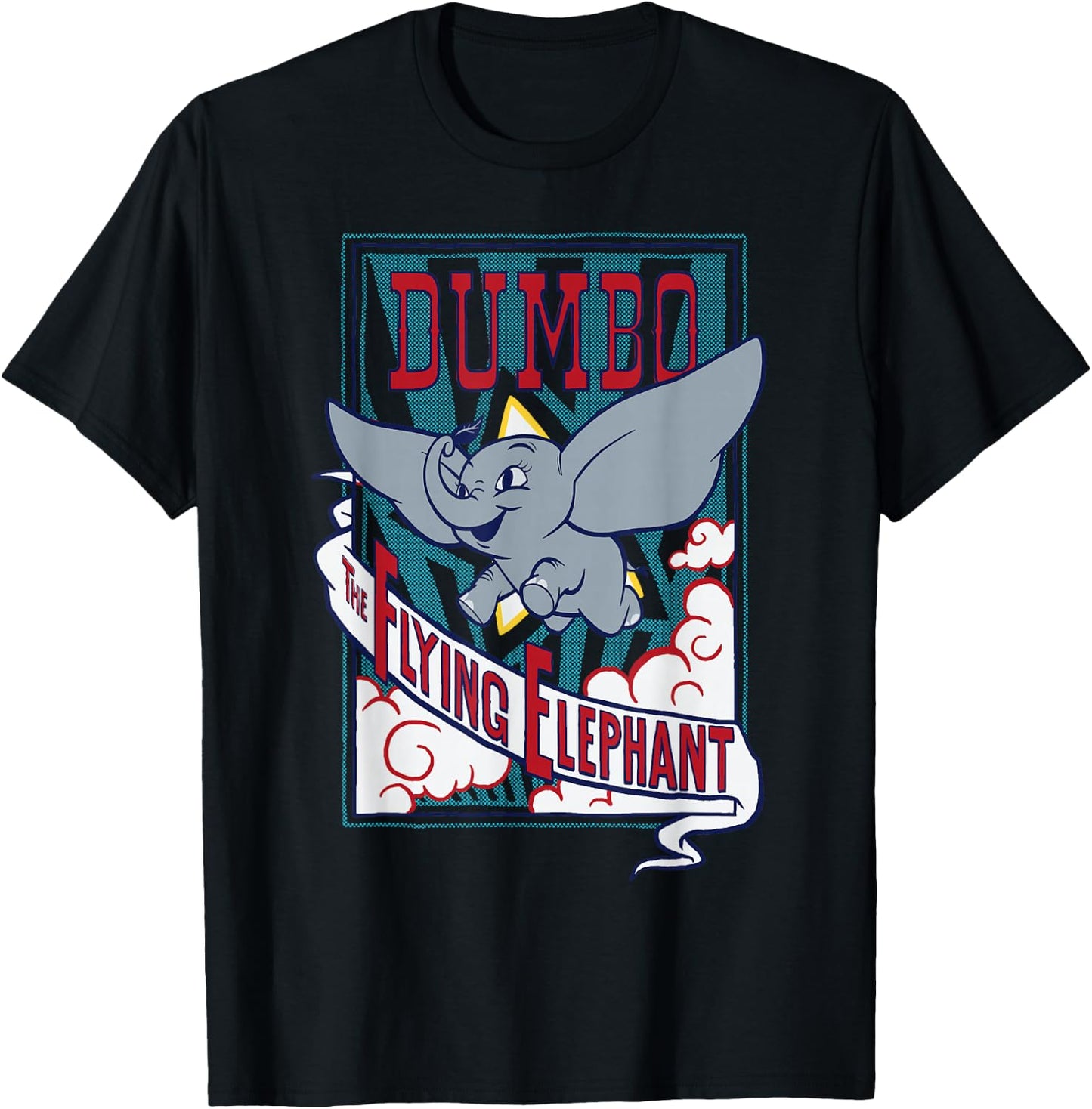 Dumbo - The Flying Elephant T-Shirt - T-Shirt | Black