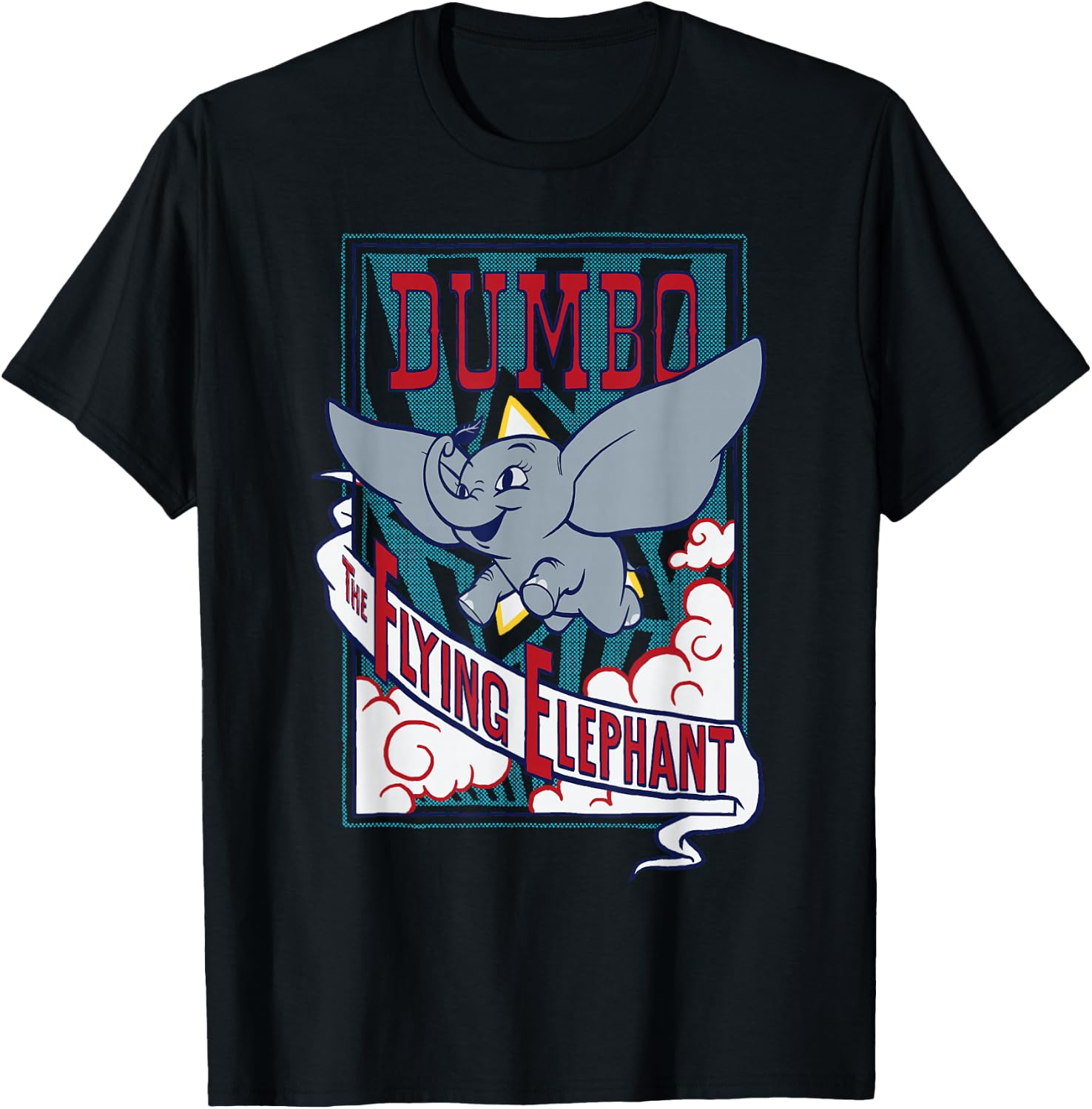 Dumbo - The Flying Elephant T-Shirt - T-Shirt | Black