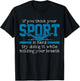 Swimmer Gift Funny Swimming Sports Quote T-Shirt - T-Shirt | Black