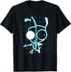 Nickelodeon Invader Zim X-Ray Schematic Gir T-Shirt - T-Shirt | Black