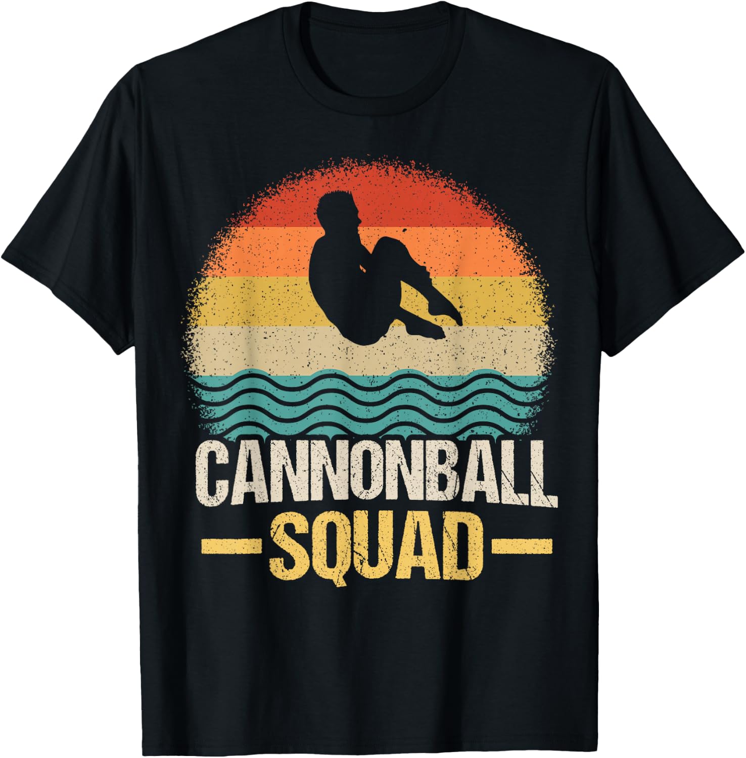 Cannonball Squad Design for a Cannonball fan T-Shirt - T-Shirt | Black