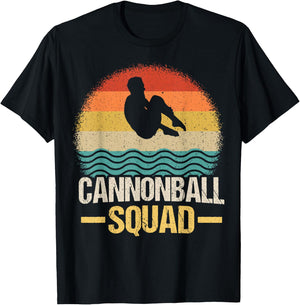 Cannonball Squad Design for a Cannonball fan T-Shirt - T-Shirt | Black