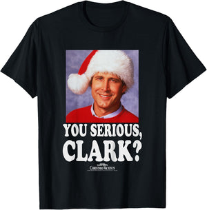 Kids National Lampoon's Christmas Vacation Clark Photo T-Shirt - T-Shirt | Black