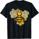 Retro Beekeeper Beekeeping Bumblebee Vintage Save The Bees T-Shirt - T-Shirt | Black