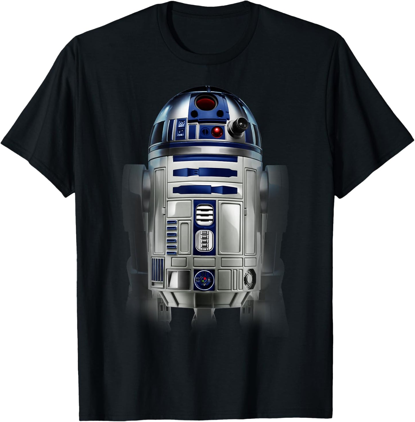 Star Wars R2-D2 Hi-Res Photo Pose Graphic T-Shirt - T-Shirt | Black