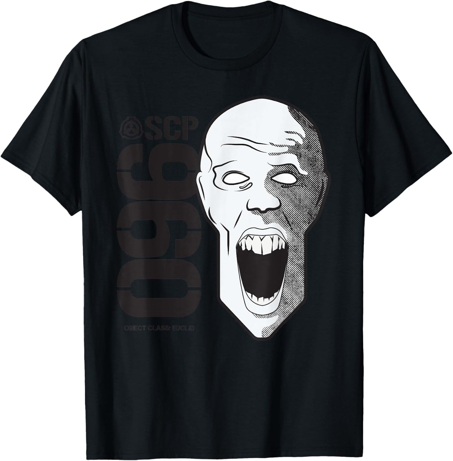 SCP-096 The Shy Guy SCP Foundation T-Shirt - T-Shirt | Black