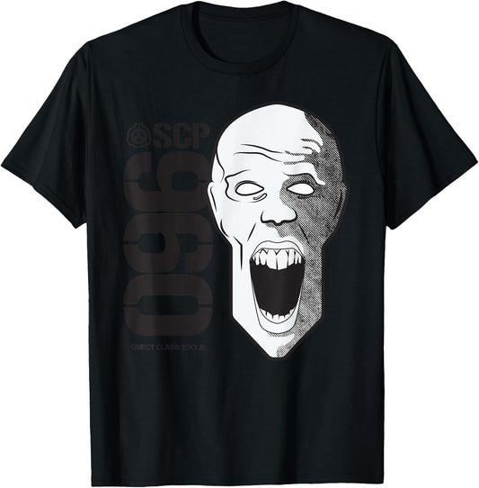 SCP-096 The Shy Guy SCP Foundation T-Shirt - T-Shirt | Black
