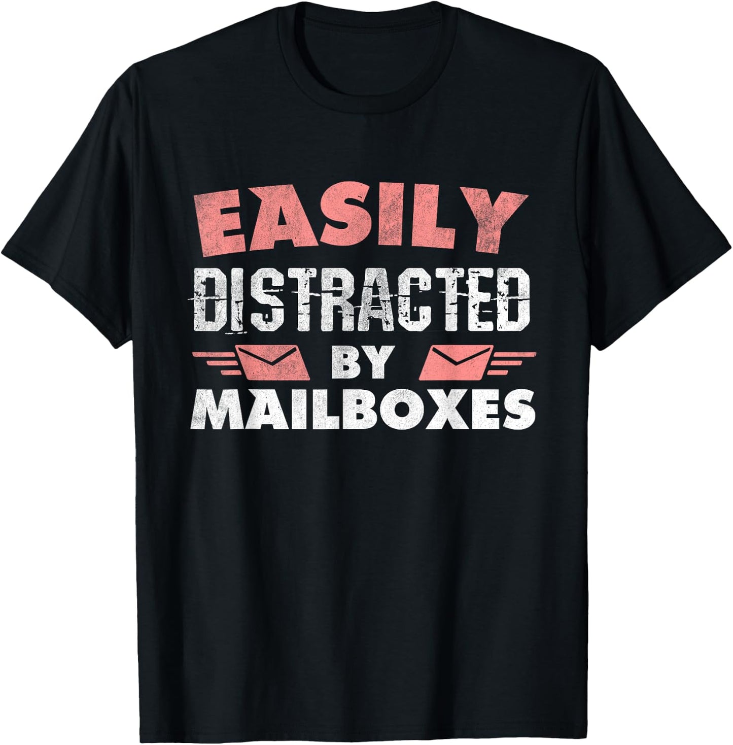 Funny Mailman Gift Mail Carrier Shirt Postal Worker T-Shirt - T-Shirt | Black