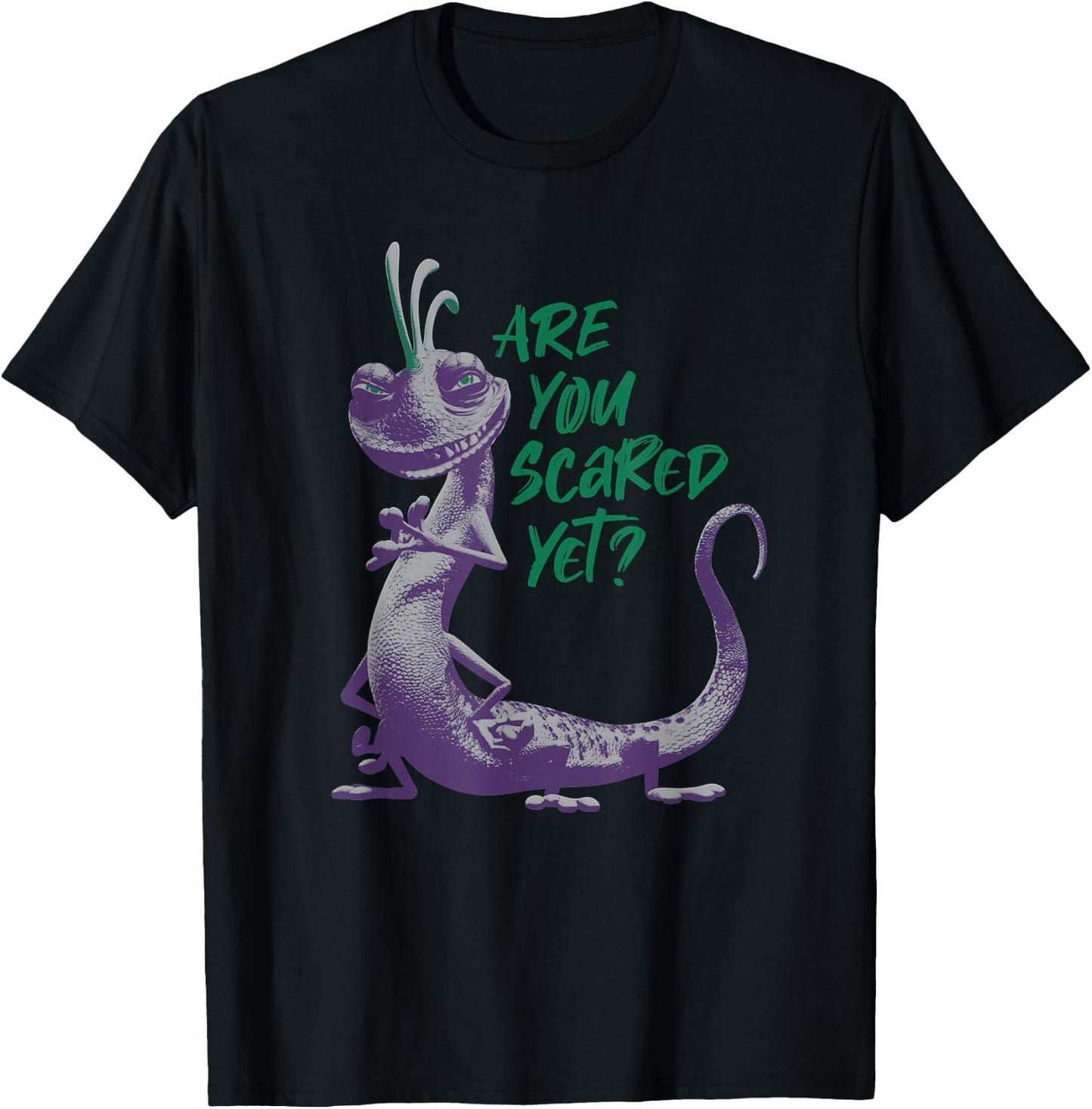 Disney Pixar Monsters, Inc. Randall Are You Scared Yet T-Shirt - T-Shirt | Black