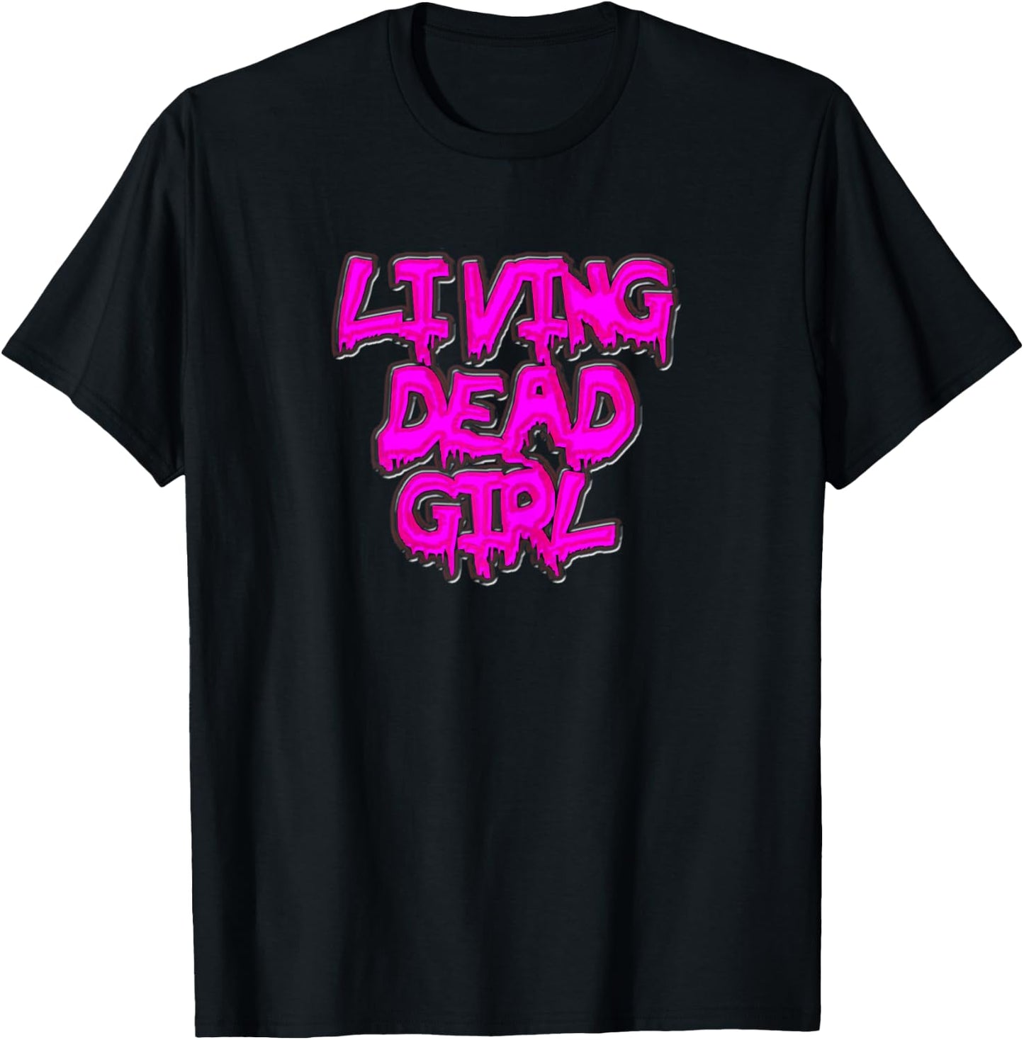 Living Dead Girl - Women's Zombie T Shirt - Black T-Shirt - T-Shirt | Black