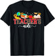 Teacher's Aide Leopard Teacher Aide Teaching Assistant T-Shirt - T-Shirt | Black