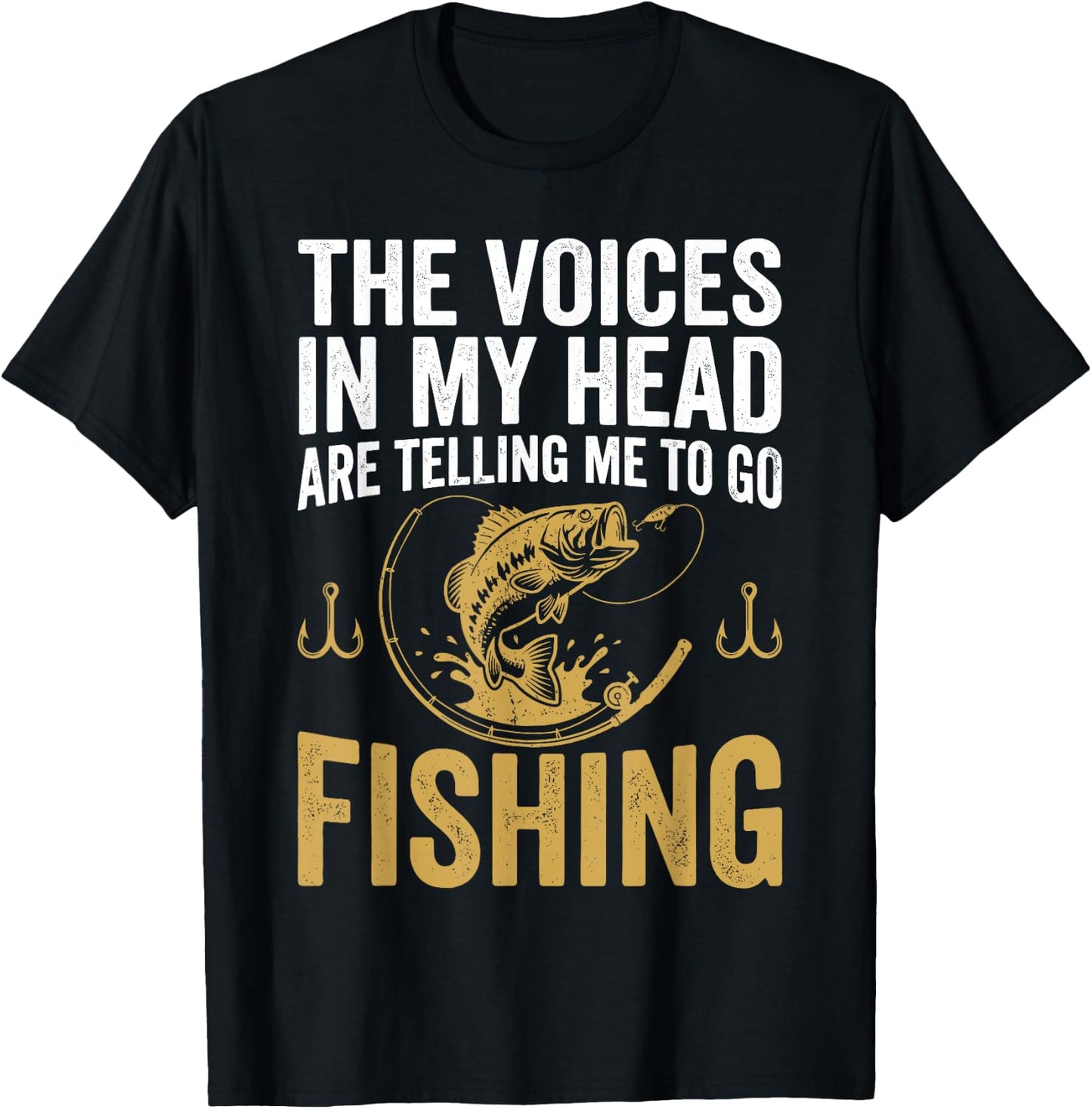 Funny Fishing Design Women Angler Fishing Lovers T-Shirt - T-Shirt | Black