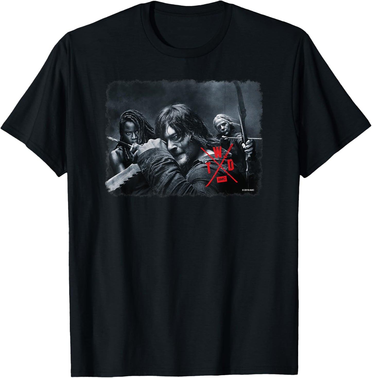 TWD Season X Comic Con T-Shirt - T-Shirt | Black
