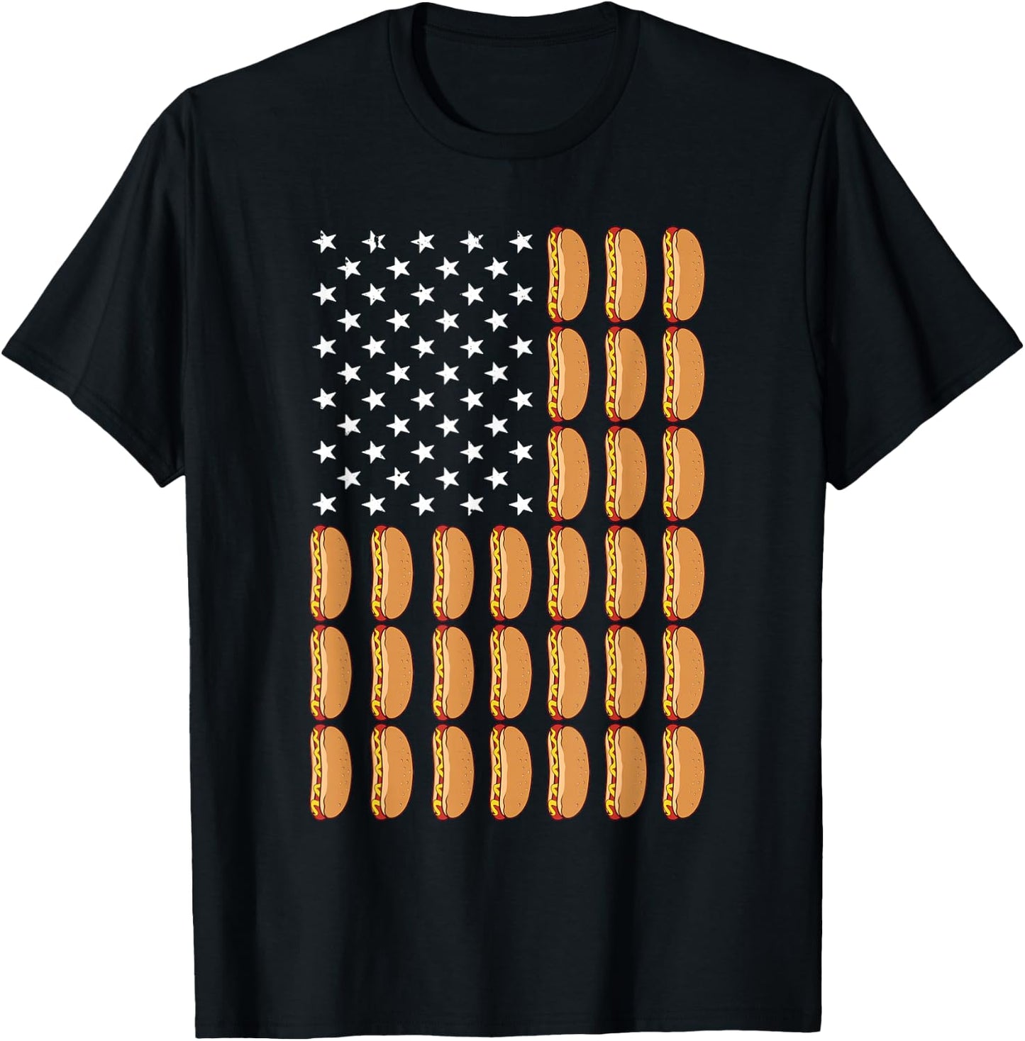 Cool Hot Dog Outfit Women Adult Hotdog Lover Hot Dog T-Shirt - T-Shirt | Black