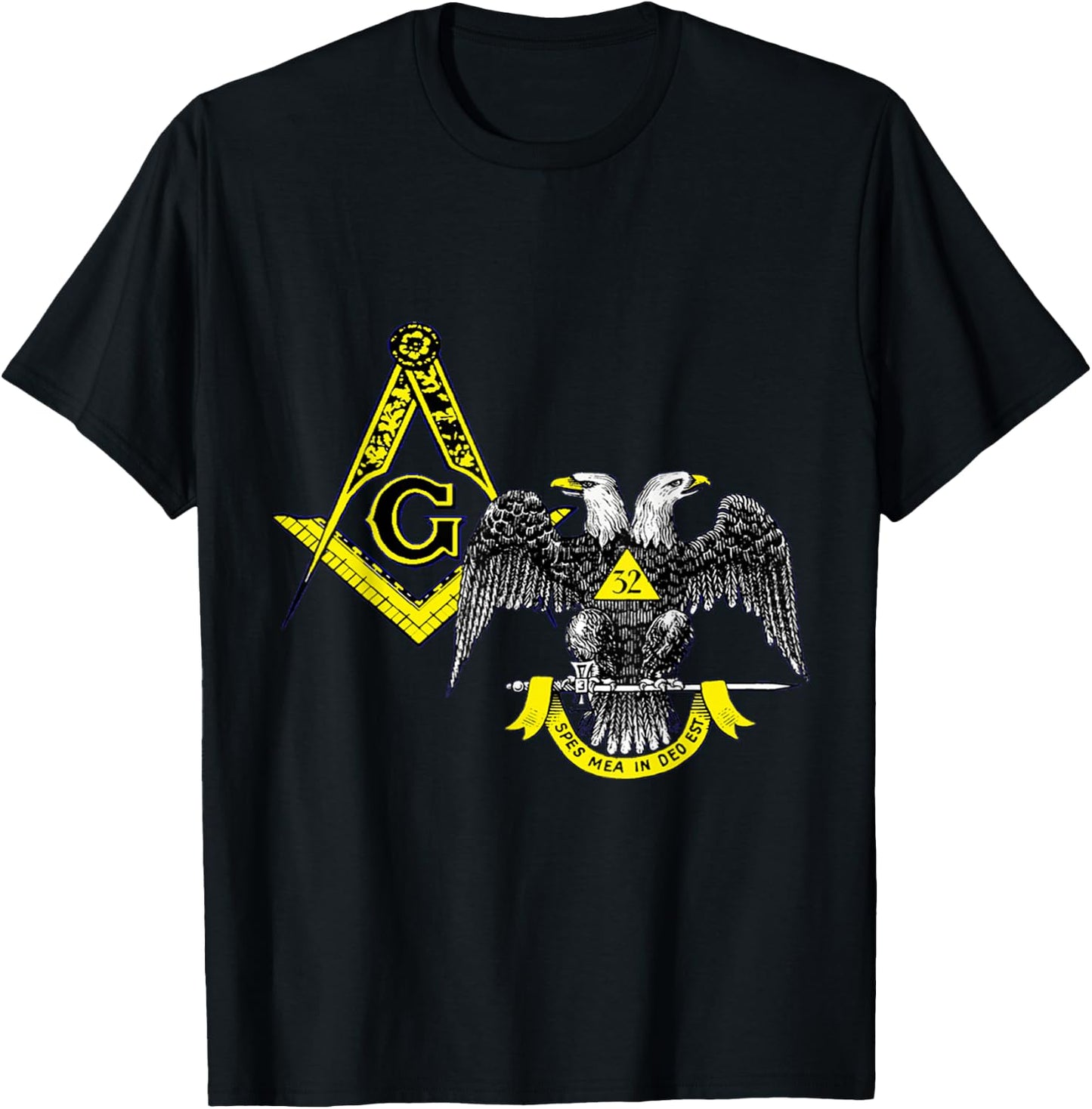 Masonic Scottish Rite PHA T Shirt T-Shirt - T-Shirt | Black