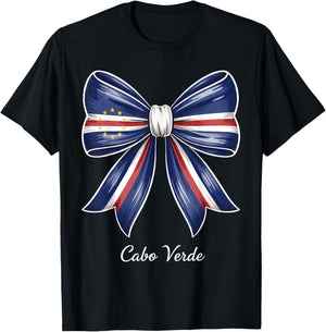 Cape Verde Roots Cabo Verde Cape Verdean Flag T-Shirt - T-Shirt | Black