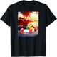 Despicable Me Minions Jerry Sunset Float Graphic T-Shirt - T-Shirt | Black