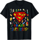 1st Grade Superhero First Grade Gift kids T-Shirt - T-Shirt | Black