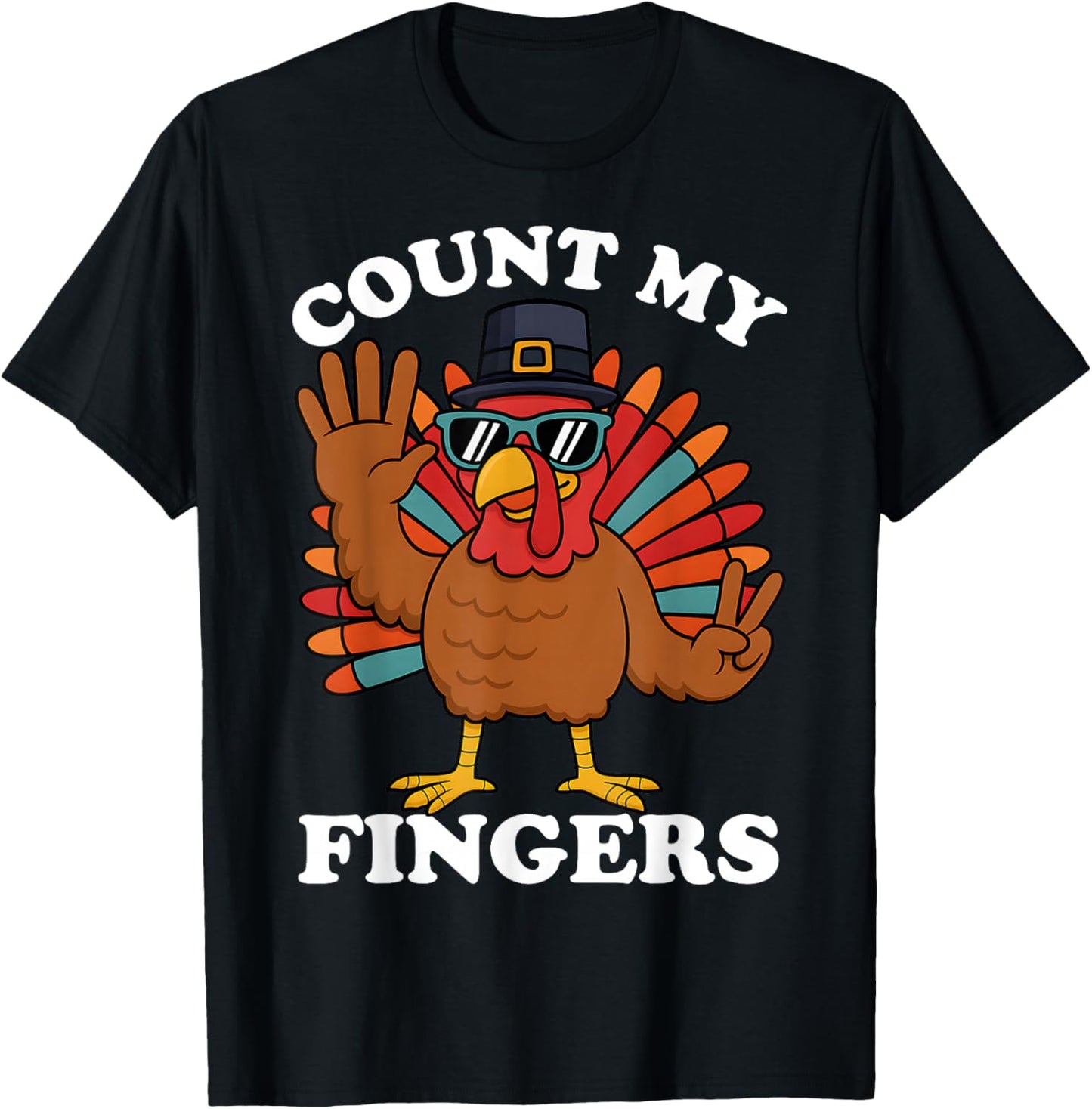 67 Thanksgiving Funny Turkey Six Seven Brainrot Meme Kids T-Shirt - T-Shirt | Black