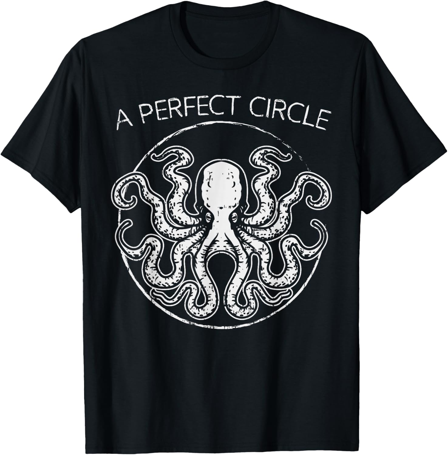 Perfect Circle Shirt Octopi Math Teacher Gift Octopus Pi Day Women Girls Kids T-Shirt - T-Shirt | Black