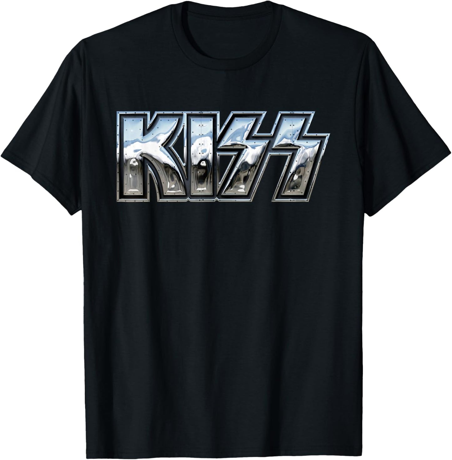 KISS - Chrome T-Shirt - T-Shirt | Black
