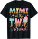 Mimi Of The Two Sweet 2Nd Birthday Girl Ice Cream T-Shirt - T-Shirt | Black