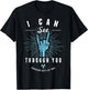 I'm a Radiologist I Can See Through You Funny Shirts T-Shirt - T-Shirt | Black