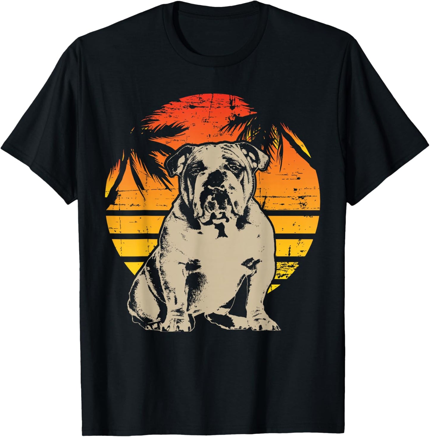 English Bulldog British Bulldog T-Shirt - T-Shirt | Black