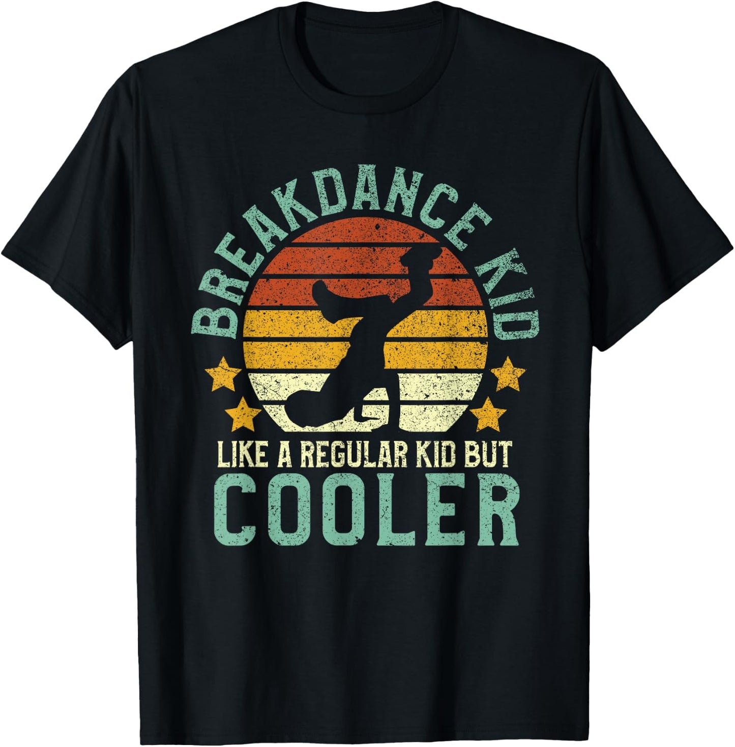 Breakdance Kids | Funny Young Breakdancing Gift Breakdancer T-Shirt - T-Shirt | Black