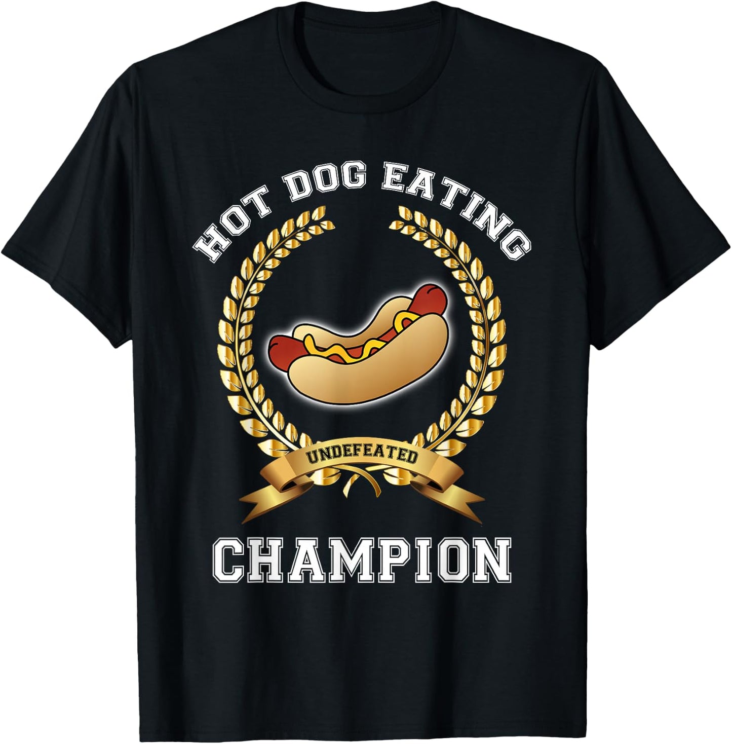Hotdog Eating Contest Shirt Hot Dog Lover Gift T-Shirt - T-Shirt | Black