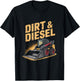 Skid Steer Loader Barnyard Vibes and Bobcat Life T-Shirt - T-Shirt | Black