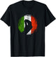 Italian Flag with Pointy Hand Gesture capeesh? Funny Gift T-Shirt - T-Shirt | Black